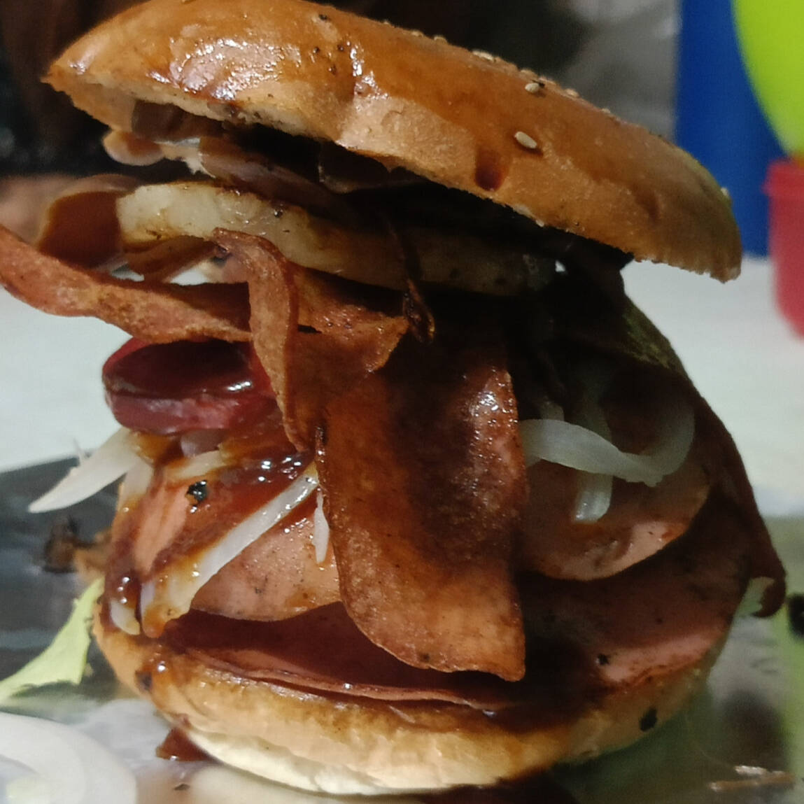 Hamburguesa mega especial