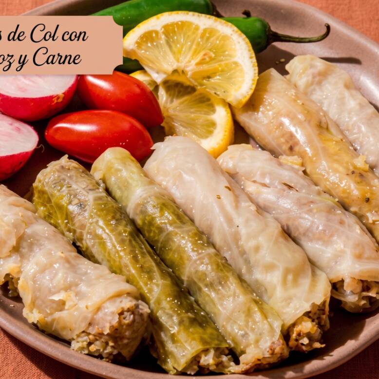 Tacos de Hoja de Col 15 pzas
