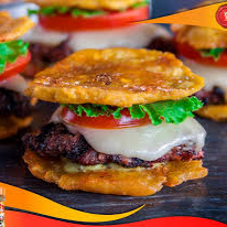 Patacón Burger Sencillo