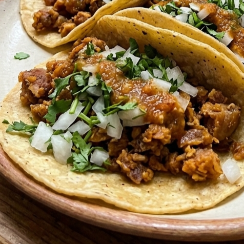 Taco de Chicharron Prensado