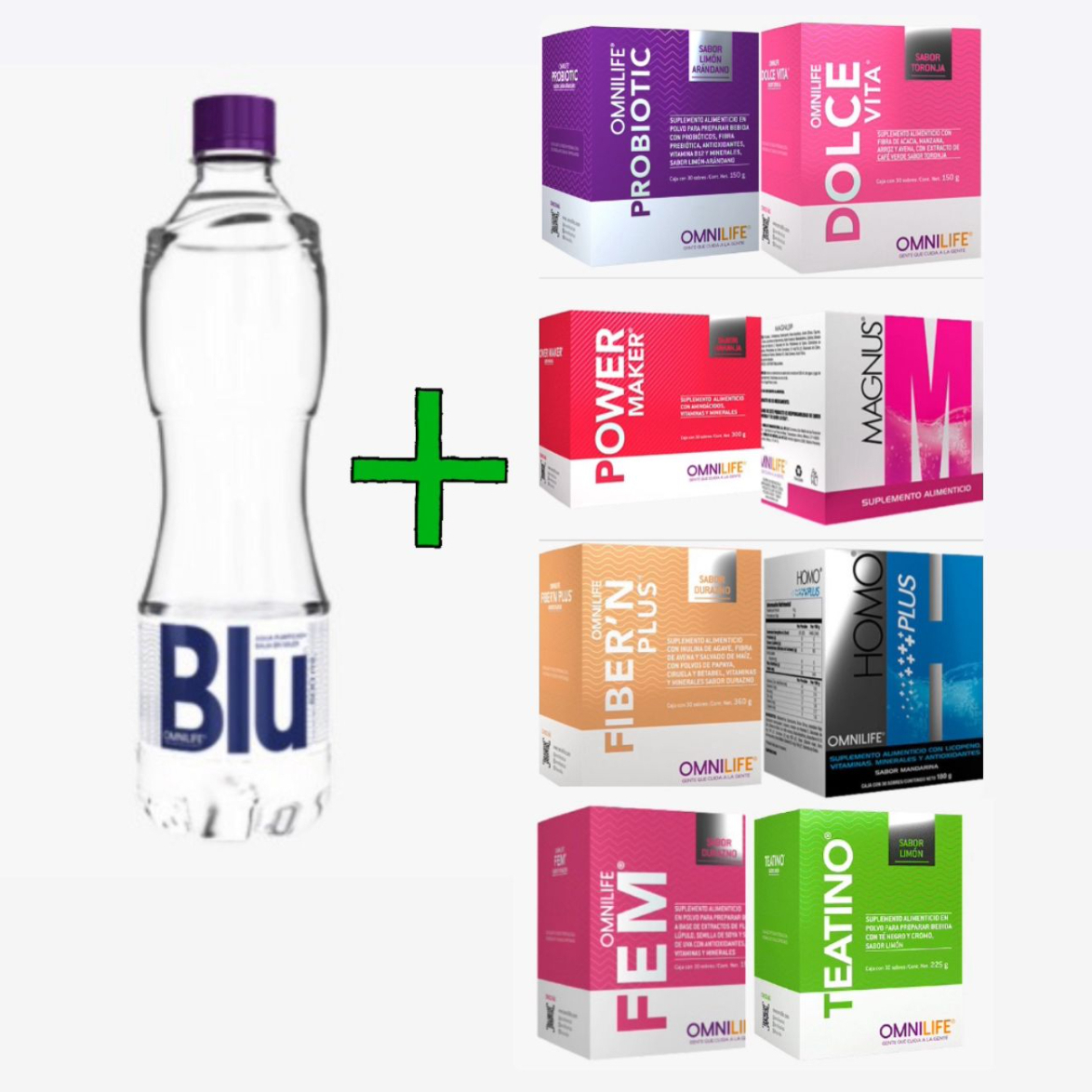 KIT (AGUA BLU+SUPLEMENTO)