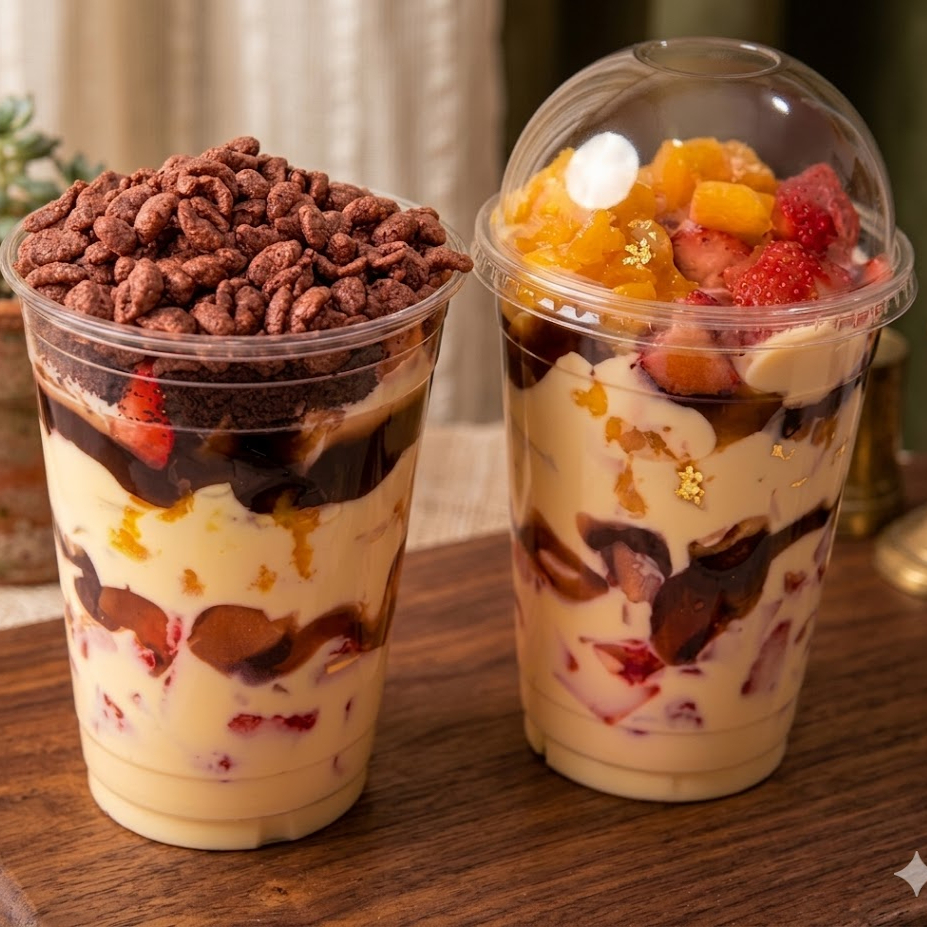 Fresas con Crema 12 Onz