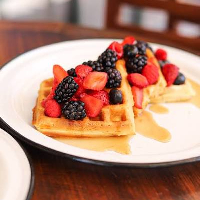 Waffle de Frutos Rojos