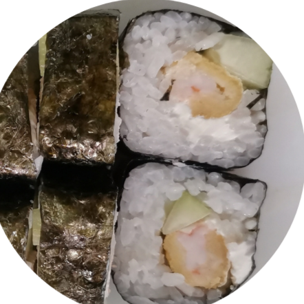 Philadelphia Roll de Surimi