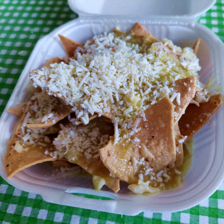 Chilaquiles Verdes PICOSOS Chicos