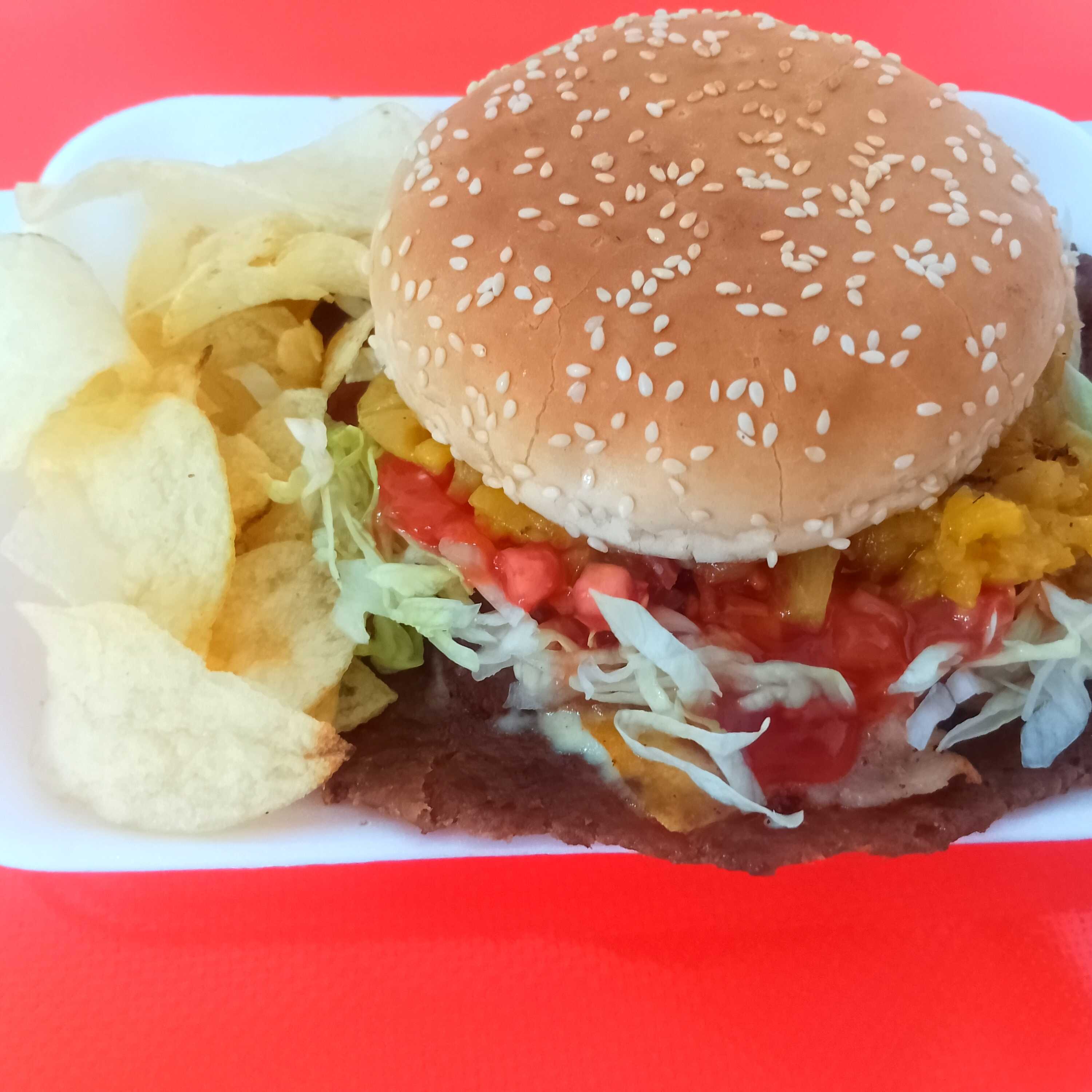Hamburguesa Hawaiana