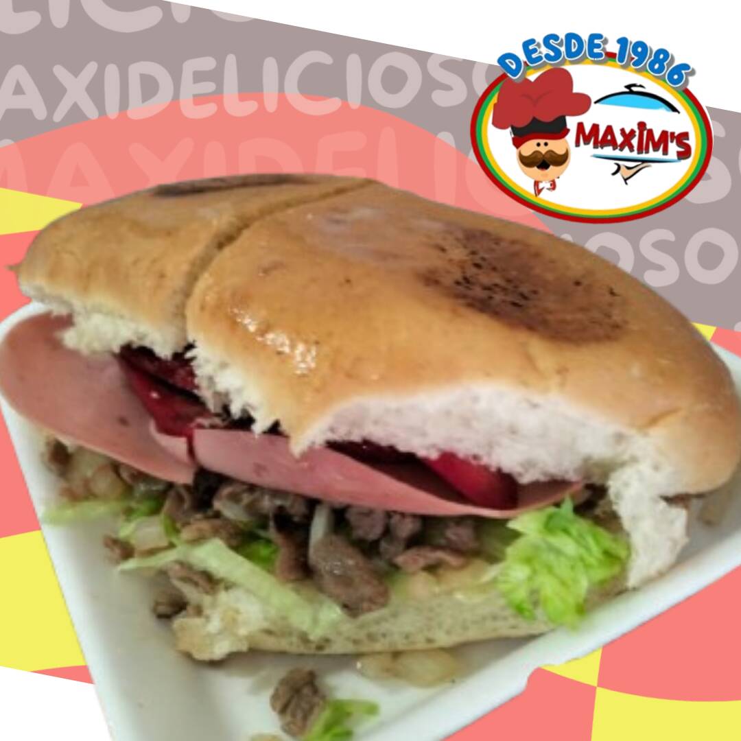 TORTA DE CARNE, SALCHICHA P'ASAR, JAMÓN Y QUESO