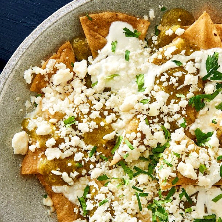 Chilaquiles Verdes con 1 Guiso