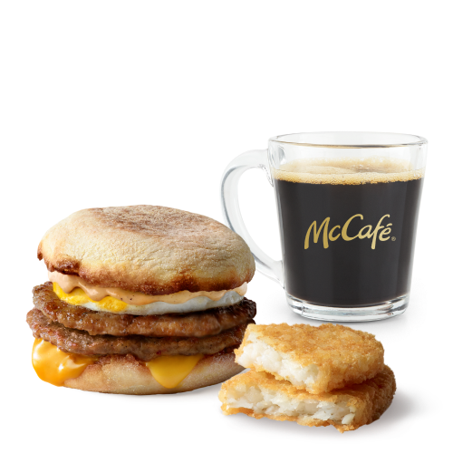 McCombo Egg McMuffin Salchica Doble Tasty