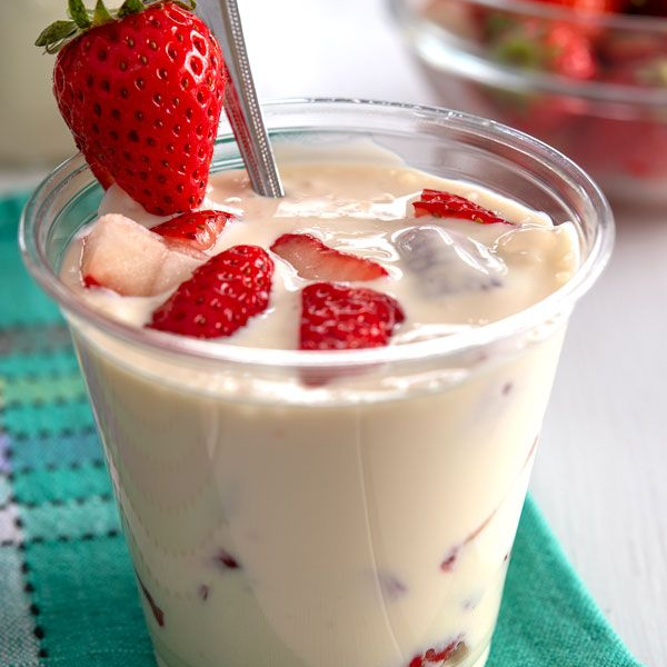 Fresas con Crema