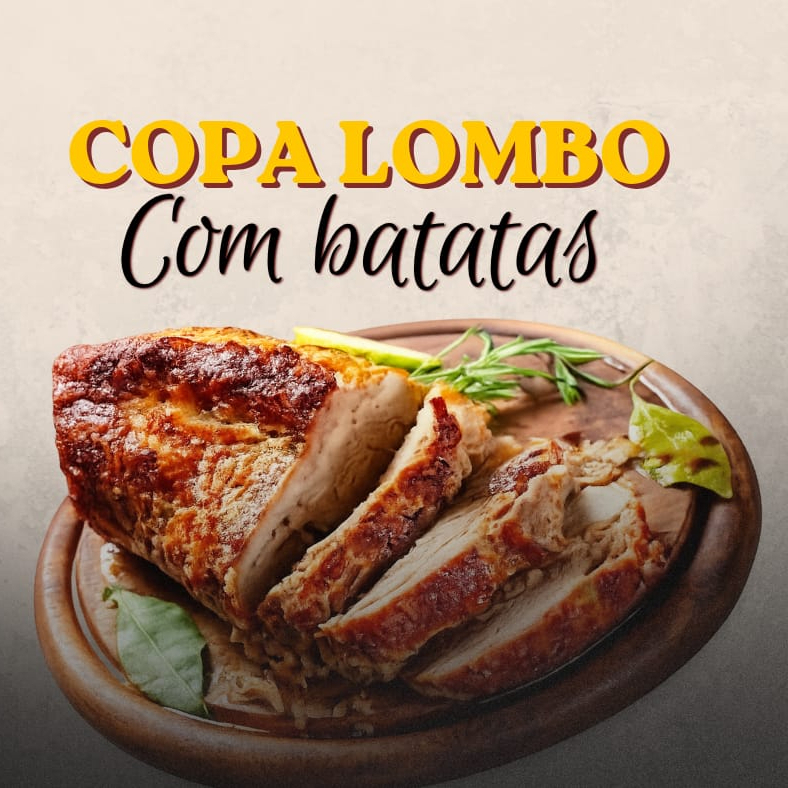 O copa é o inicio do lombo, mais sabor e suculência nas gordurinhas que passam marmorizando e tornando o corte bem apreciado nas mesas de Minas. Serve 2 a 3 pessoas. OBS. Peso descrito in natura