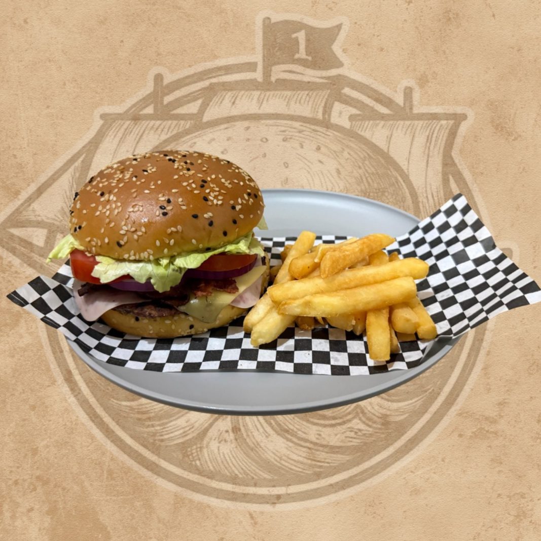 Combo Hamburguesa Clásica