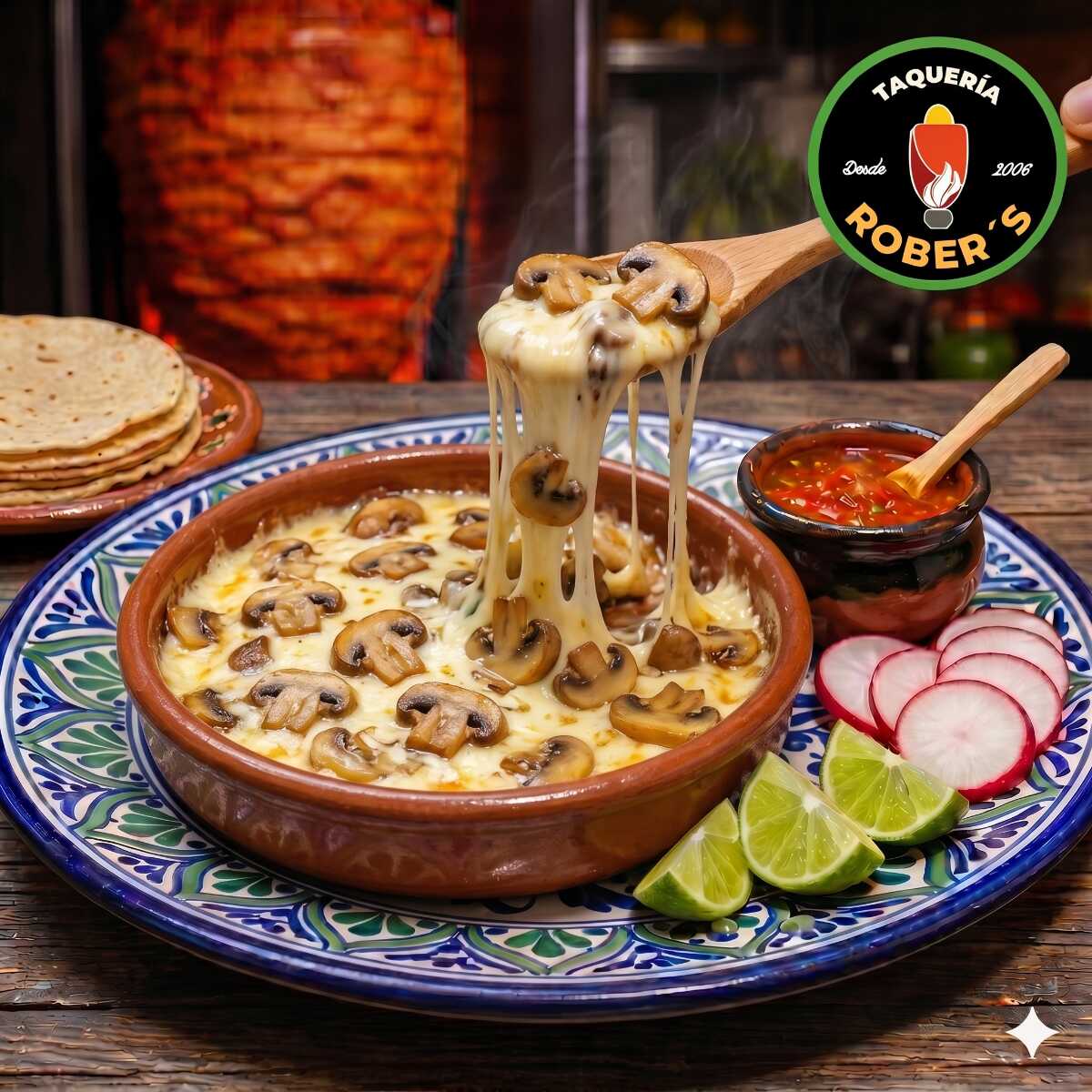 Queso Fundido Champiñón