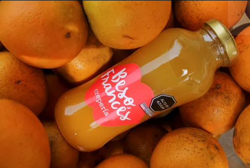Jugo Naranja en Botella