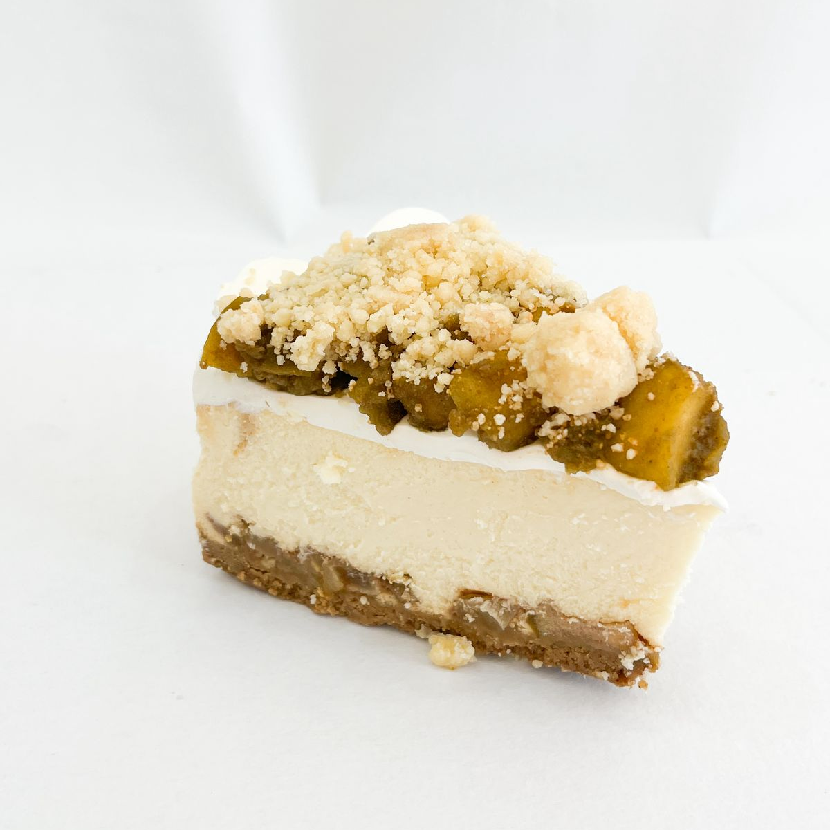 REBANADA DE CHEESECAKE DE STRUDEL DE MANZANA