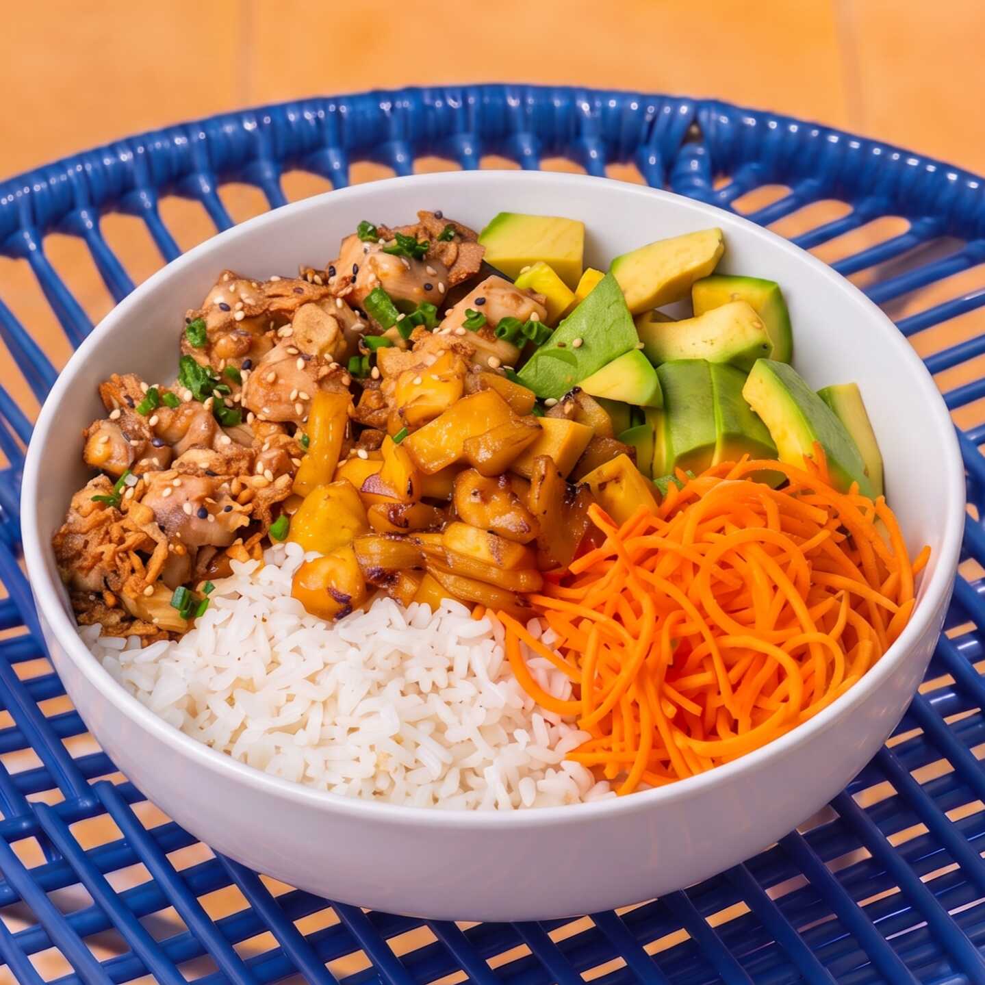 Menú Pollo Teriyaki Bowl