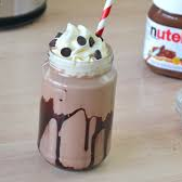 Malteada de nutella