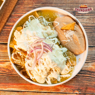 Chilaquiles Verdes Gratinados
