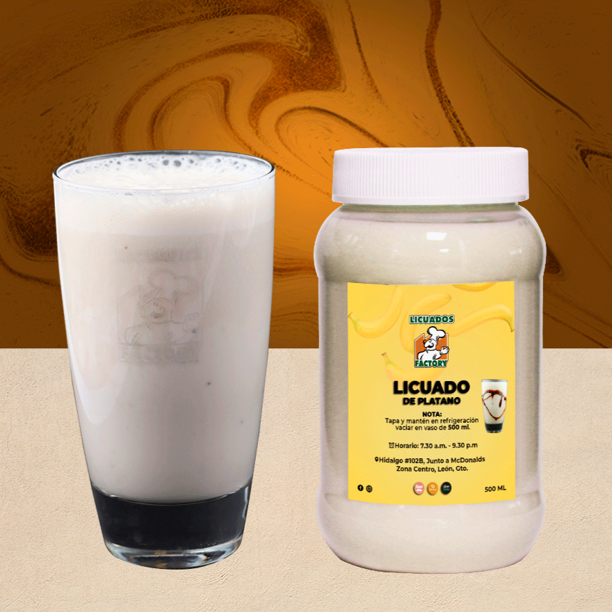 Licuado Platano  500 ml