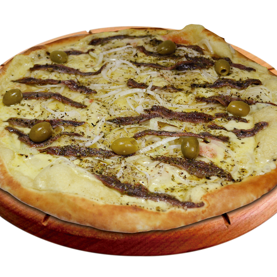 Mussarela, Aliche argentino e Cebola