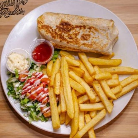 Burrito con Papas
