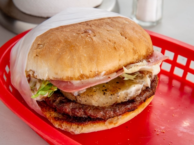 Hamburguesa Hawaiana