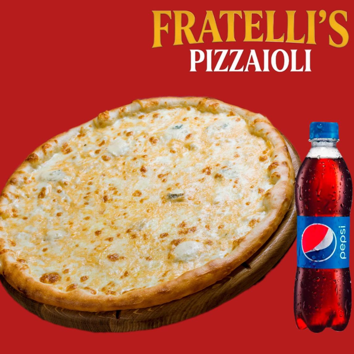 COMBO PIZZA PERSONAL DE QUESO + GASEOSA 🍕🍕🍕