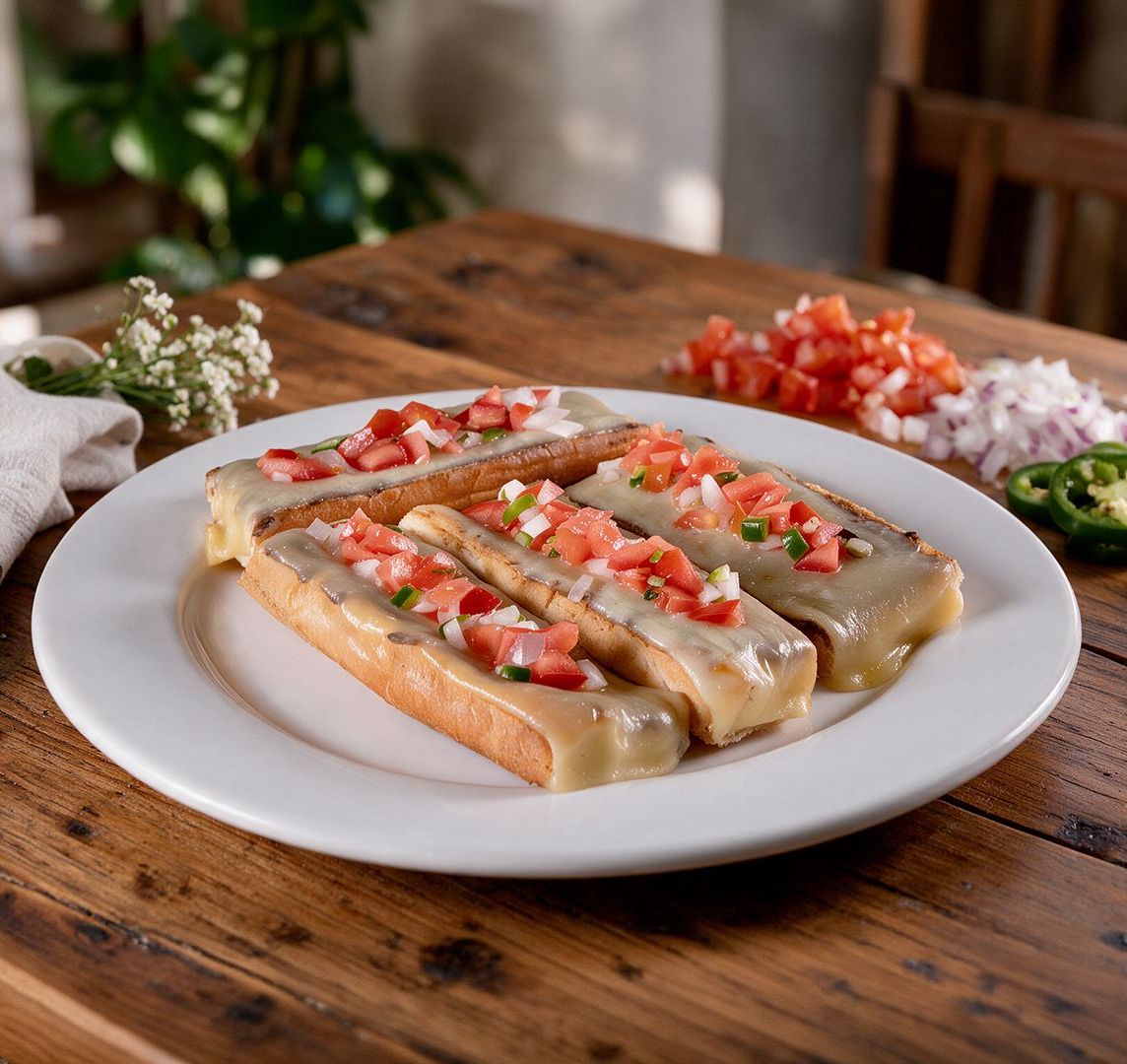 Molletes naturales
