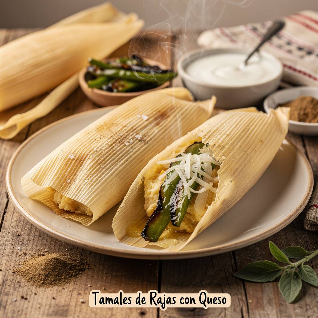 Tamal Nopal con Queso