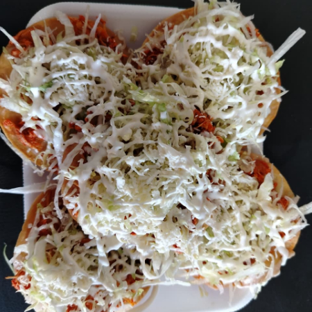 5 Tostadas De Pollo