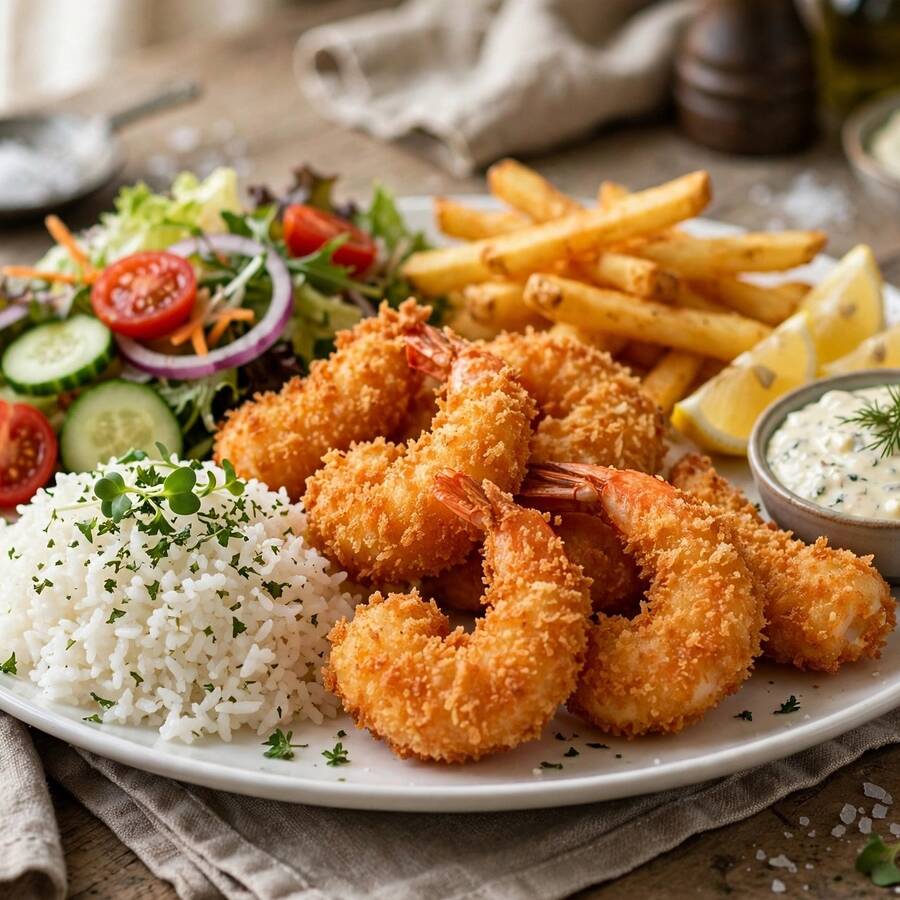 Camarones Empanizados