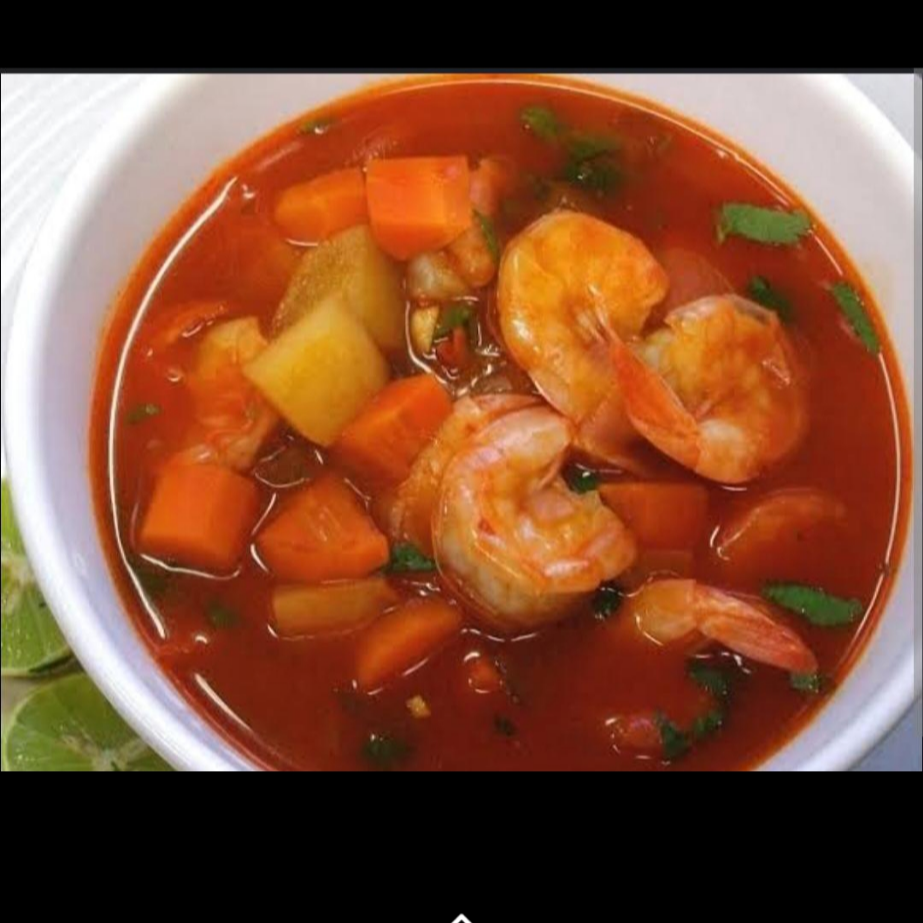 Caldo de camaron mixto (camarón y pescado)