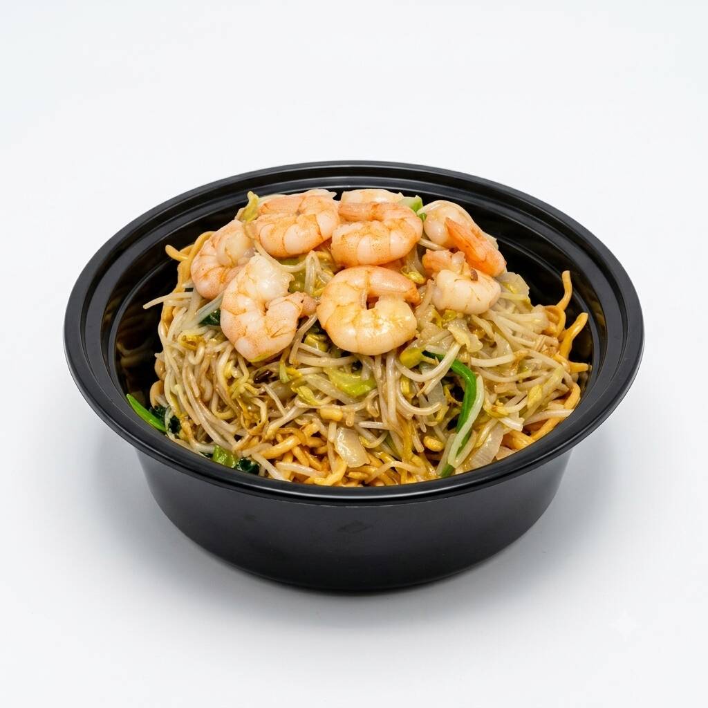 Chow Mein de Camarón