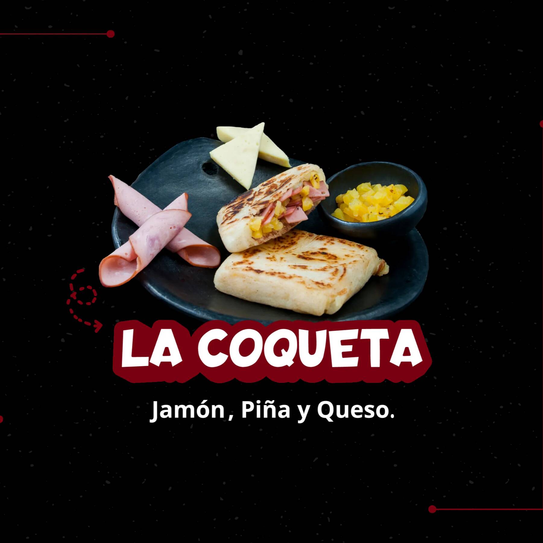 Arepa la Coqueta