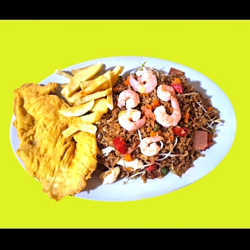 Combo Arroz Chino con Chuleta Personal + Gaseosa