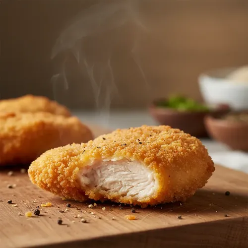 🍗 Trozos de Pechuga de Pollo Empanizados