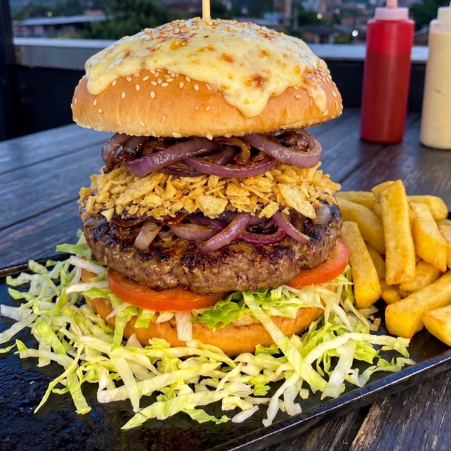 Hamburguesa Sencilla