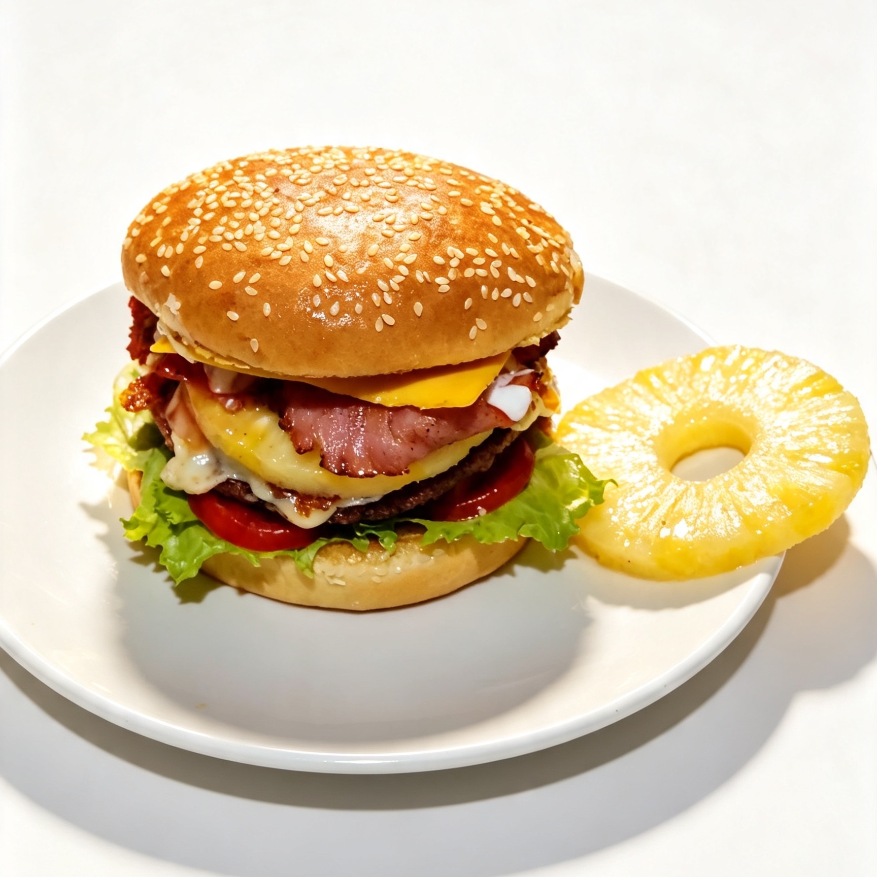 Hamburguesa Hawaina