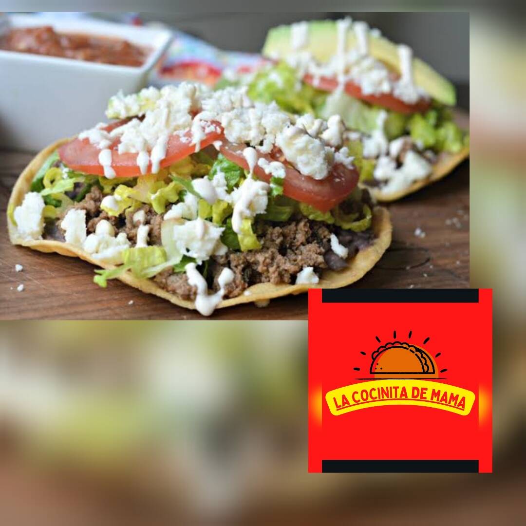 Tostadas de tinga de res 1 pz