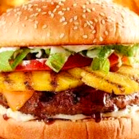 Hamburguesa Hawaiana