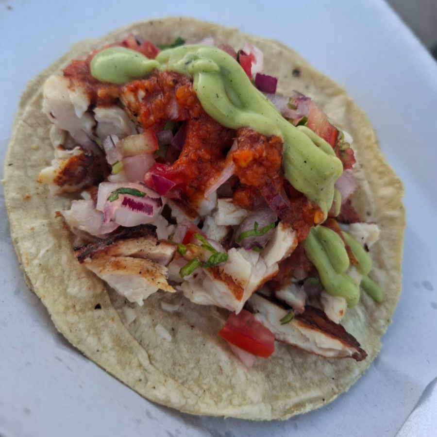 Taco de Maiz a la Plancha