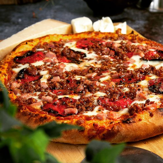 Pizza Personal 20 Cm Costilla BBQ