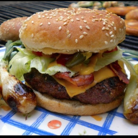 Hamburguesa al Carbon