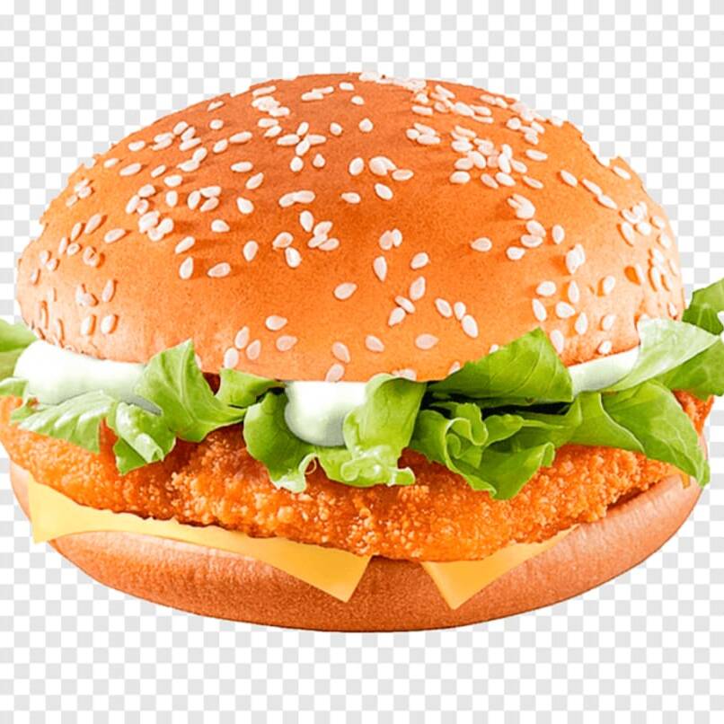 Hamburguesa de Pollo Tempura