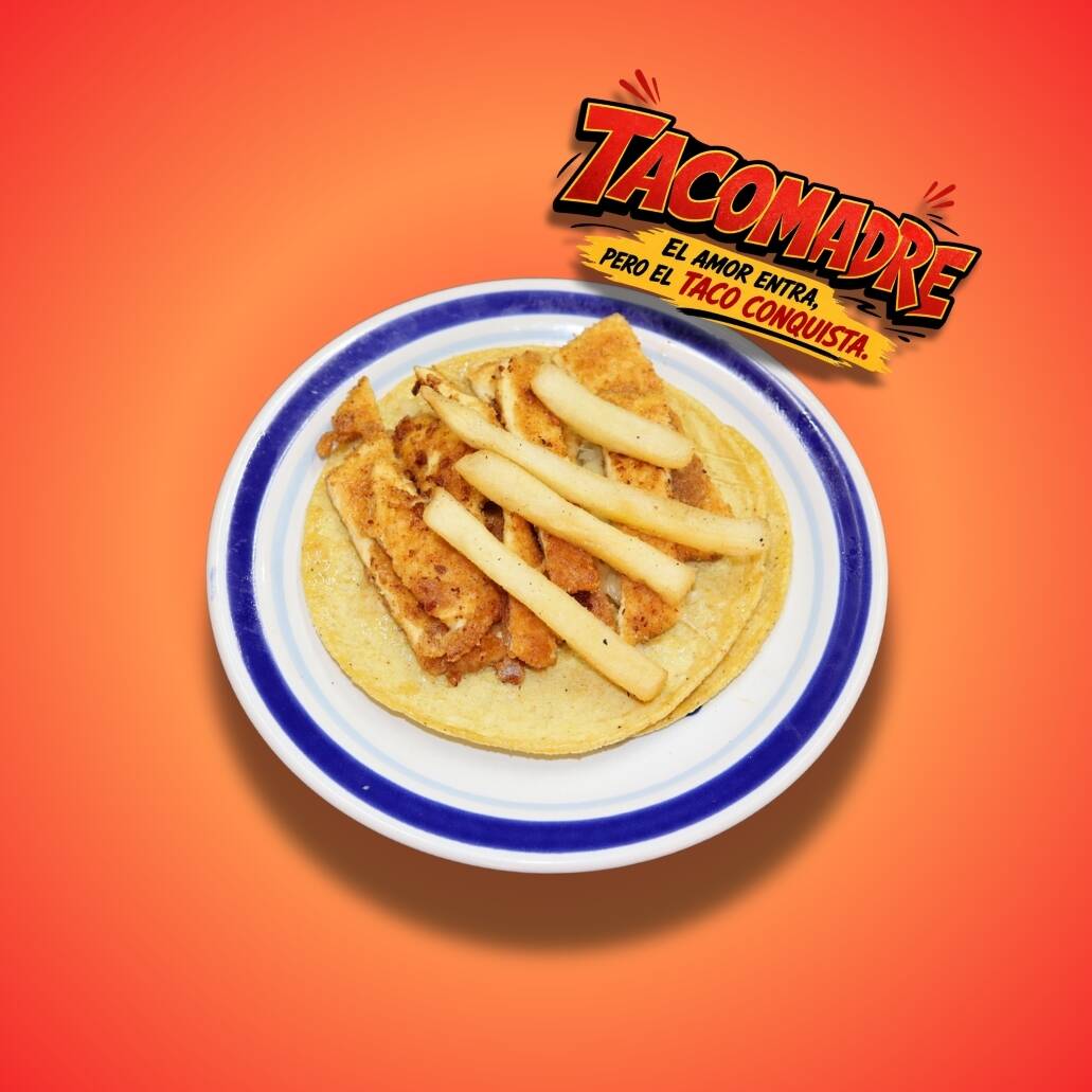 Taco de Pechuga Empanizada