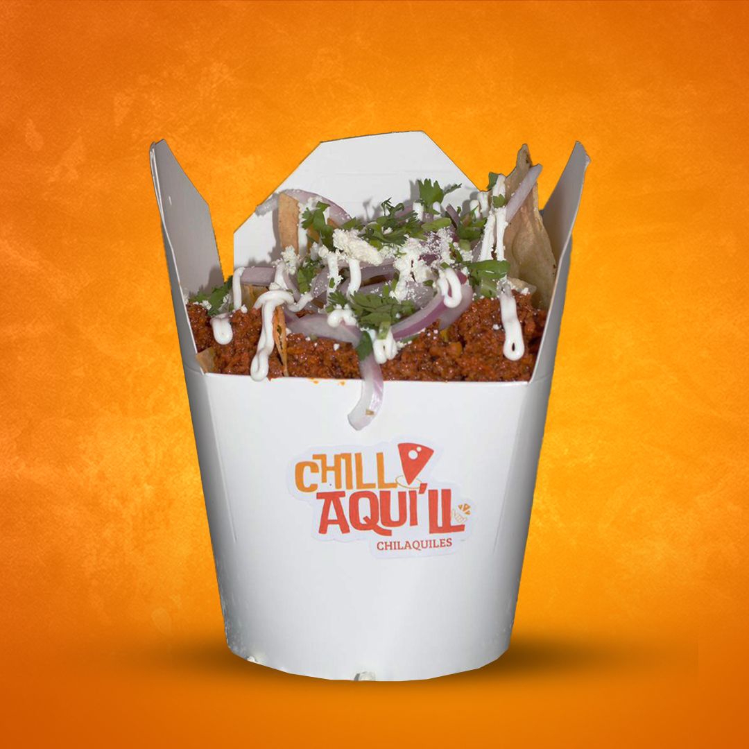 Chilaquiles Verdes con Chorizo