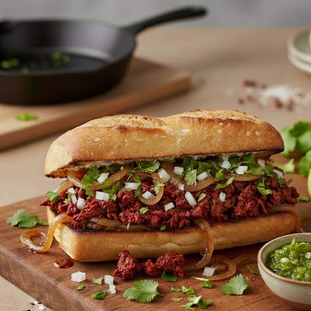 Lonche De Adobada