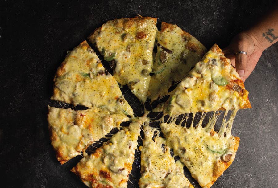 Pizza vegetariana
