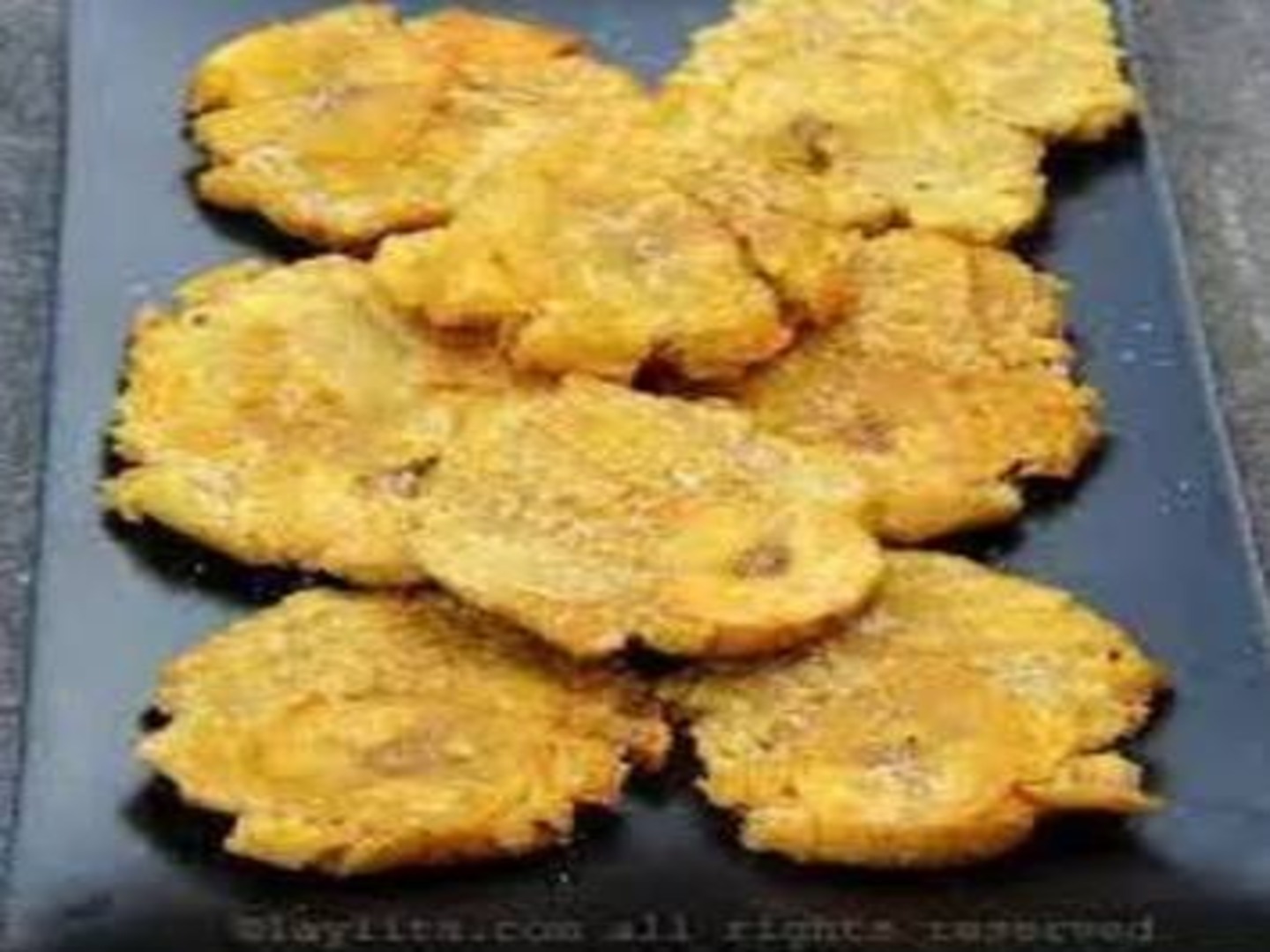 Patacones.