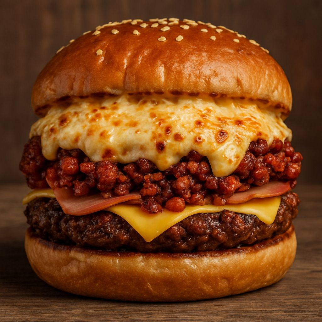 Cheese Chorizo Burger (Solo Para Clientes Nuevos)